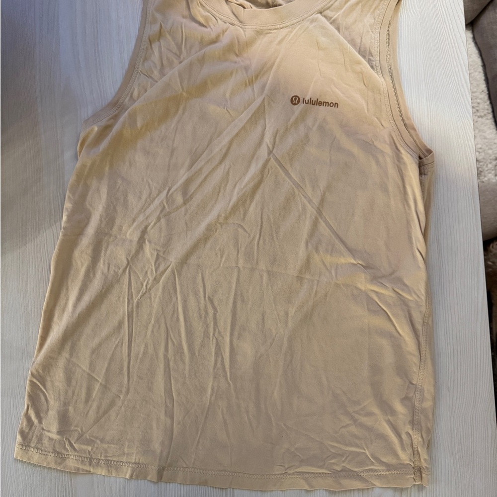 Lululemon Beige Tank Top